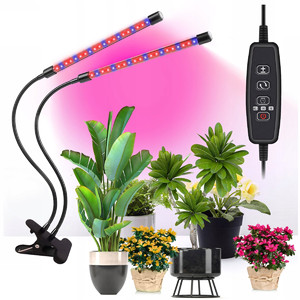 IM011 COB LED Plant Growth Lamp with Clip-On <b>Timer</b> Control 3000K White Spectrum <b>Light</b> Source for Plant Growing and Bloom - Product Image 1