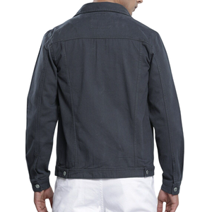 Chaquetas de hombre de trabajo de lona resistentes personalizadas para comodidad informal Abrigo de moda para exteriores con diseño duradero y versatilidad - Product Image 2