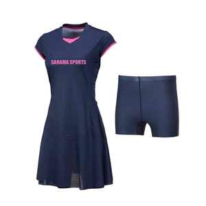 Nueva Llegada, Camiseta de Netball Barata al por Mayor, Uniformes de Netball Personalizados por Sublimación, Diseño de Uniformes de Tenis - Product Image 1