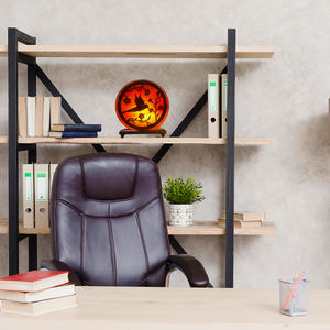 Lámpara de sal brillante del Himalaya 100% pura de alta calidad, decoración recargable de lujo para el hogar con diseño de animales de Pakistán - Product Image 6