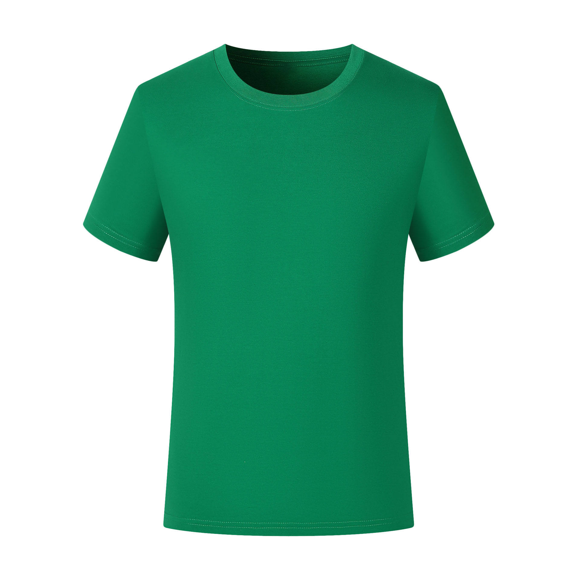 Combed cotton forest green