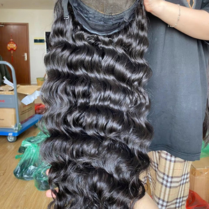 ผมมนุษย์แบบเรมี่ผมต่อแบบคลิปผมลอนธรรมชาติแบบหลวมคุณภาพดี - Product Image 1