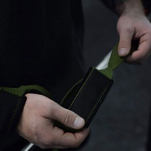 Heavy Duty Weight Lifting Adjustable Anti-Slip Strap OEM Custom Logo <b>Gym</b> Training <b>Wrist</b> <b>Support</b> - Product Image 3