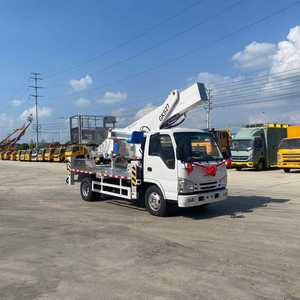 รถบรรทุกไฮดรอลิก 5-16 ตัน ยกสูง 20 เมตร รถบรรทุกติดเครนบูมยืดหดได้ในญี่ปุ่น - Product Image 2