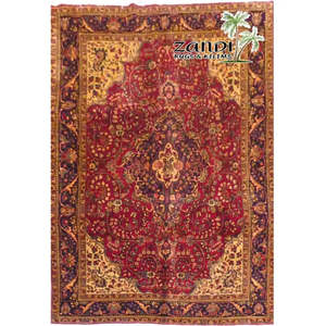 Alfombra Artesanal de Lana Tabriz de Primera Calidad con Tejido Ideal para Sala de Estar, Oficina y Diseño del Hogar - Product Image 1
