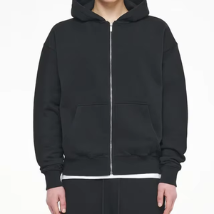 ชุดวอร์มผ้าฝ้ายหนาใส่ได้ทั้งชายและหญิงชุดเสื้อฮู้ดกันหนาวมีฮู้ดระบายอากาศแบบลำลองสำหรับเสื้อผ้าแนวสตรีทสวมใส่ในยิมฤดูหนาวดีไซน์600GSM - Product Image 6