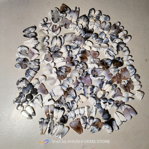 โอปอล dendritic แท้ธรรมชาติแท้หลวมมากสำหรับนักออกแบบเครื่องประดับคอลเลกชันงานฝีมือทำด้วยมืออินเดีย20-45มม. 6-10กรัม - Product Image 4