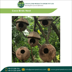 รังรังนกโคโคโค่ทำจากเปลือกมะพร้าวธรรมชาติสินค้าที่ได้รับการรับรองคุณภาพ100% เป็นมิตรกับสิ่งแวดล้อม - Product Image 5
