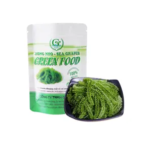 dry sea grapes seaweed Organic Umibudo Green caviar 100 Grams High Quality Manufacture Dehydrated Sea Grapes