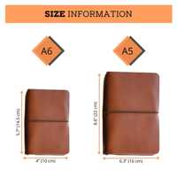 Carnet A5 de voyage d'affaires en cuir véritable fait main, de luxe, classique, de haute qualité, anti-odeur, léger, écologique et rechargeable