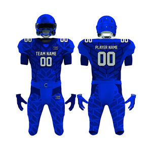 Uniforme de Fútbol Americano de Alta Calidad 100% Poliéster, Personalizable, Transpirable, con Mangas Cortas, Calidad Garantizada para Equipos - Product Image 3