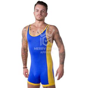 Sublimation Couleur vive Singlet de lutte nouvelle conception Costume d'haltérophilie Singlet de lutte 2025 - Product Image 1