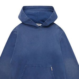 Sudaderas con Capucha Personalizadas de Alta Calidad, 100% Algodón, Estilo Desgastado por el Sol, Bordadas, Transpirables, con Bolsillo, Corte Regular, Logotipo Personalizado para Hombre - Product Image 2