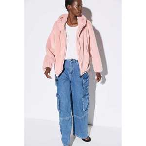 Chaqueta de Forro Polar Rosa con Cierre - Product Image 3