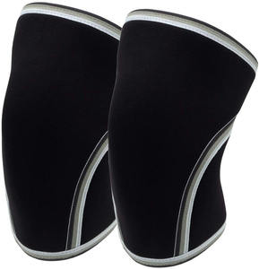 Genouillères en néoprène pour hommes et femmes, de couleur noire, dernière conception, 7 Mm, 1 paire - Product Image 4