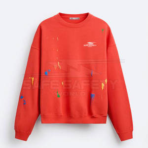 New Fashion Plus Size Cotton Blended Sweatshirt For Men's Customizable Color New Style Men Sweatshirt Online Sale - Product Image 1