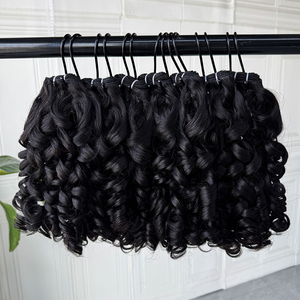 Extensiones de Cabello Humano Ondulado Natural de Camboya, Doble Trama, Cutícula Alineada, para Proveedores de Cabello - Product Image 6