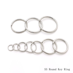 #304 Stainless Steel Split <strong>Key</strong> <strong>Ring</strong> Round Wire Strong <strong>Key</strong> Chain <strong>Rings</strong> for <strong>Key</strong> <strong>Ring</strong> <strong>Accessories</strong> - Product Image 1