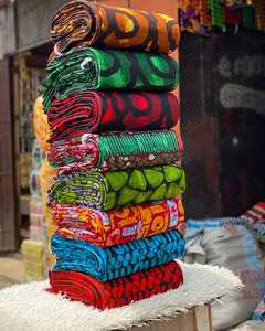 Lo último en estampado de cera africana de Togo y tela de algodón Ankara 100 por ciento textura elegante suave y elegante para ropa y manualidades - Product Image 6