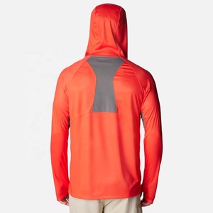 เสื้อมีฮู้ดแห้งเร็วสำหรับผู้ชายผู้หญิงเสื้อตกปลาผ้าคอตตอนไม้ไผ่ระบายอากาศได้ดีโลโก้ออกแบบได้ตามที่ต้องการ - Product Image 3