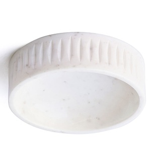 Indian Exporter Polished White Marble Bowl for Home Decor Accents or Side Dishes Available in at Affordable Bulk Wholesale Price - Product Image 5