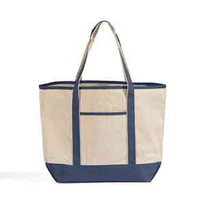 Jumbo Cotton <b>Canvas</b> <b>Tote</b> Bag Zipper With Pocket Reusable Customizable Large Bag Office <b>Tote</b> Bag For Unisex Best Product Branding - Product Image 1