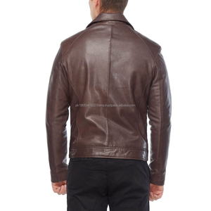 Diseña Tus Propias Chaquetas de Cuero de Moda para Hombre, Nuevo Estilo 2026, Chaqueta de Cuero para Hombre de Alta Calidad al Mejor Precio - Product Image 3