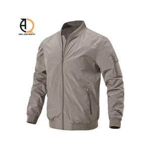 Racing Bomber Jacket 100% Nylon Winter Season Color Chaqueta de béisbol - Product Image 5
