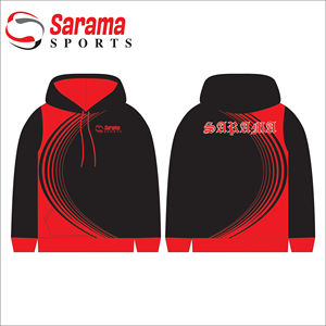 Sudadera con capucha de cara completa para hombre, con cremallera personalizada, impresión por sublimación, estilo urbano - Product Image 3