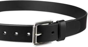 Cinturones de Cuero Vacuno Personalizados OEM para Hombre - Cinturones de Cuero Genuino de Alta Calidad con Hebilla de Aleación, Opciones de Logotipo Personalizado, Longitud de 30-48 Pulgadas - Product Image 3