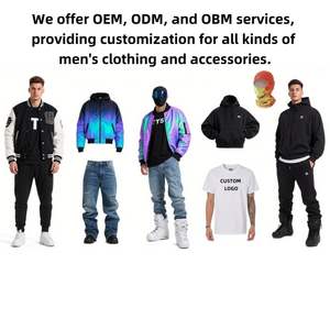 Nouvelle arrivée Veste de baseball universitaire pour homme Vêtement de rue décontracté Blouson en laine avec coupe ample Manches longues Logo sur le devant Style d'hiver - Product Image 2