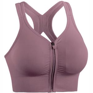 Ropa deportiva para mujer, sujetador deportivo para Yoga, ropa de gimnasio, ropa de entrenamiento, Sujetador deportivo atlético de Color sólido para mujer - Product Image 3