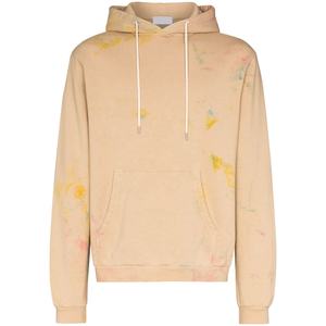 Sudaderas con capucha Acid Wash French Terry Heavyweight Hoodies Fabricantes Custom Puff Printing Logo Fashion Distress Men Hoodie - Product Image 4