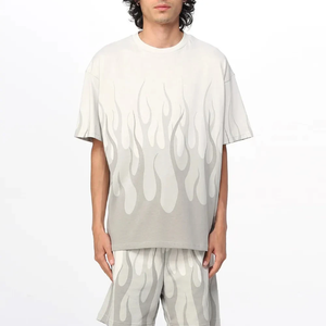 Conjuntos de 2 piezas de algodón para hombre, conjuntos de verano informales, ropa de calle, conjuntos cortos para hombre, conjunto corto de 2 piezas para hombre, venta al por mayor - Product Image 1