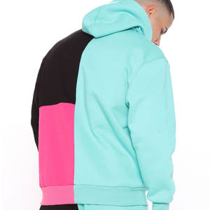 Sweat à capuche de haute qualité avec design personnalisé pour hommes, vêtements de sport à manches longues pour l'hiver, sweat à capuche teint uni en vente - Product Image 2