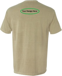 เสื้อยืดผู้ชายคลาสสิกคุณภาพสูงเสื้อยืดธรรมดาสำหรับพิมพ์ลายเสื้อยืดผ้าฝ้าย100% จากบังคลาเทศ - Product Image 3