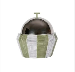 หม้อแก้วเคลือบเงาสีสันสดใสสำหรับห้องครัวและหม้อปรุงอาหารบนโต๊ะเครื่องครัวสำหรับบ้านร้อนพร้อมกล่องใส่หม้อโลหะ - Product Image 4