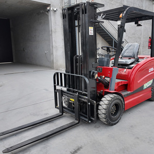 Forklift Listrik Berkualitas Tinggi dari Cina 3.5 Ton, Peralatan Penanganan Barang Gudang Bertenaga Baterai 72V, Ban Solid, Bersertifikasi CE ISO Baru - Product Image 5