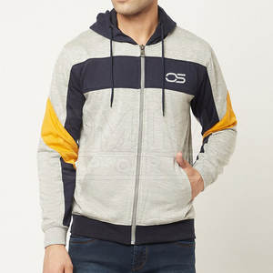 Sudaderas con capucha de invierno de alta calidad para hombre, logotipo personalizable, diseño de cremallera, tela polar, patrón de impresión sólida, tallas XS 6XL, nuevos estilos a granel - Product Image 1