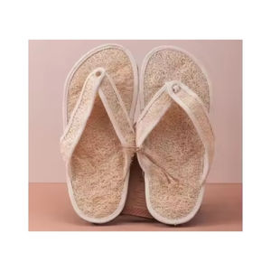 Pantuflas de Lufa de Primera Calidad para Estimular la Piel de los Pies y Calzado Interior Sostenible para Clientes de Salones de Belleza Profesionales - Product Image 3