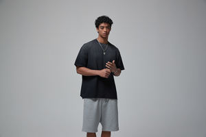 Vintage Acid Wash Heavyweight <b>Tshirt</b> Oversized Sun Fade Distressed Blank Knitted <b>Long</b> Vintage T-shirt for men - Product Image 3