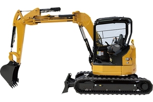 Pequeña excavadora sobre orugas HT10B EPA motor Airman Bosch Rexroth bomba de combustible Eaton para microexcavación ingeniería hogar - Product Image 3