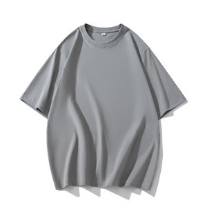 เสื้อยืดผู้ชายแขนสั้นระบายอากาศได้ดีผ้าคอตตอน100% ออกแบบได้ตามต้องการ - Product Image 1