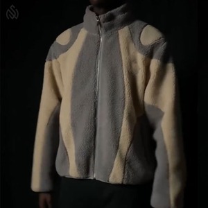 Chaqueta de lana Sherpa de diseño personalizado en blanco al por mayor, chaqueta de lana transpirable con cremallera, chaqueta de lana Sherpa transpirable personalizada para mujer - Product Image 5