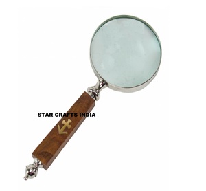 Loupe en laiton de vente chaude avec lentille de loupe de lecture de livre de poche en laiton et coque pour décor de Table de bureau à domicile - Product Image 3