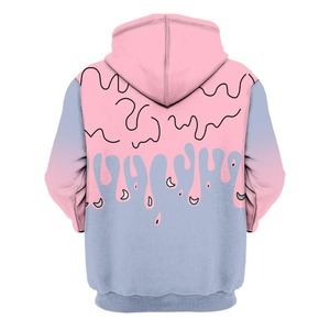 Sudaderas con cremallera sublimadas unisex Sudaderas con capucha impresas de borde a borde para marca personalizada - Product Image 5