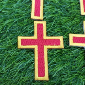 KT BADGE CHEVALIER TEMPLIER PATCH BRODERIE - Product Image 2