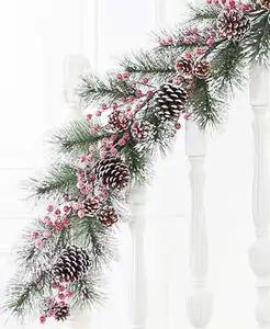 Home Decoration Simulation Flower Decoration Artificial Green Wall Hanging Creative Garland Christmas Garland