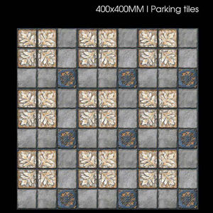 Baldosas de Porcelana Antideslizantes para Estacionamiento, Baldosas Cerámicas para Exteriores de 40x40cm 400x400mm para Áreas de Estacionamiento, Entradas de Autos y Caminos de Jardín - Product Image 1