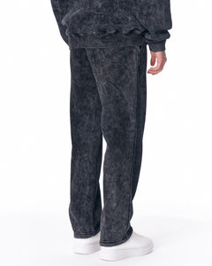 Conjuntos de sudaderas con capucha y joggers de piezas, chándal personalizado lavado con ácido vintage de 500GSM para hombres - Product Image 6